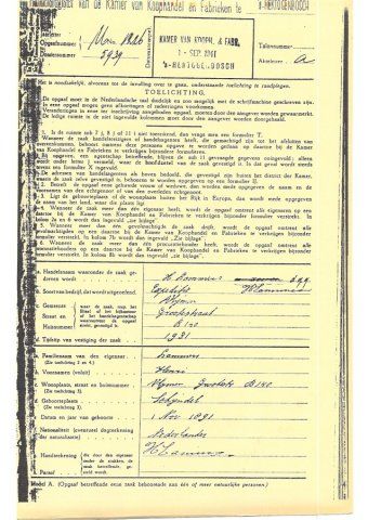 Historisch document