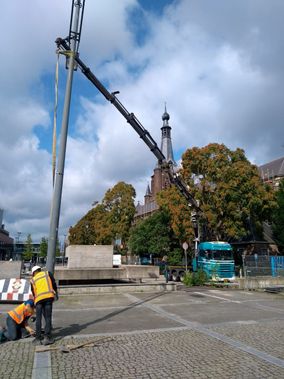 Kraan voor transport