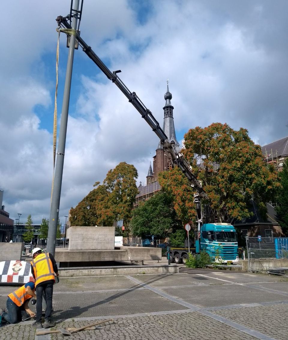 Kraan voor transport