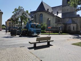Vrachtwagen levering